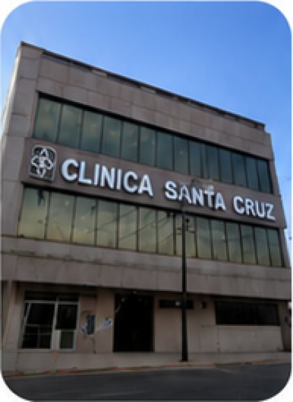 Fachada de la clínica