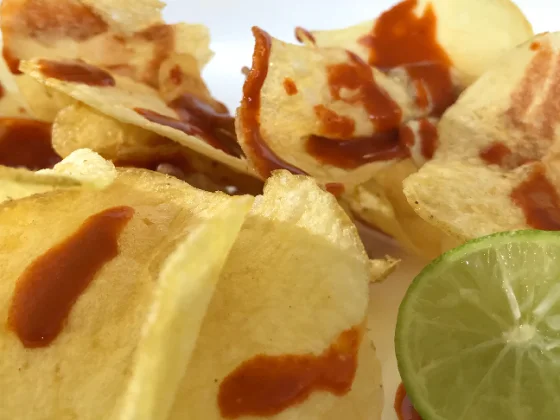 Papitas con Salsa San Luis